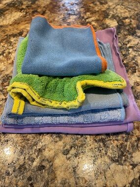 Norwex Set - Lot of 6- Enviro, Mitt, Window, Scrub